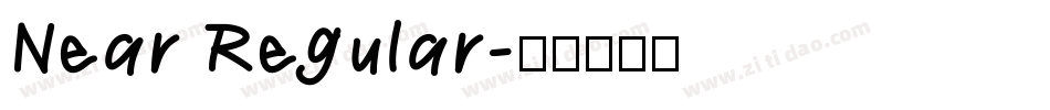 Near Regular字体转换